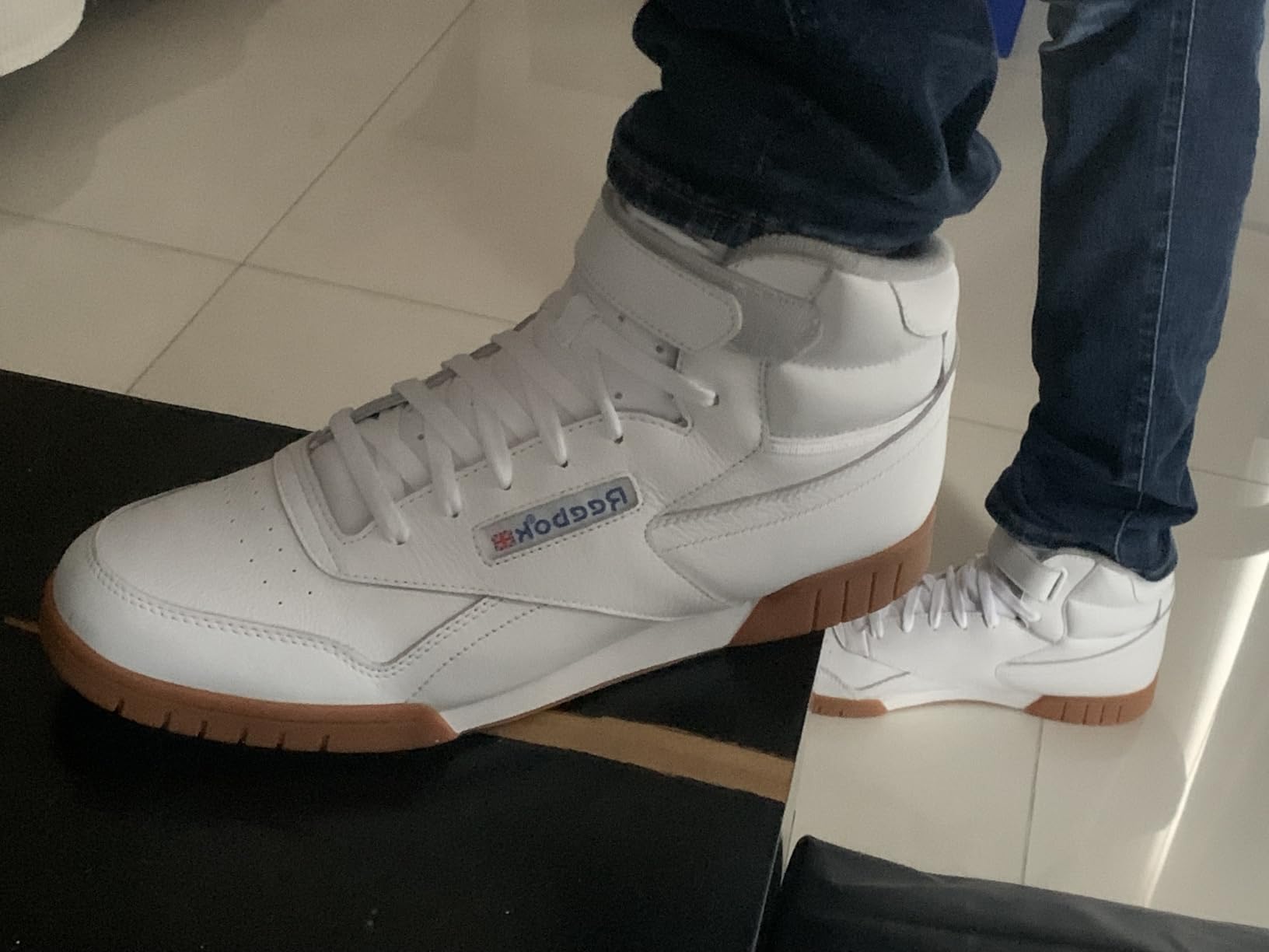 Reebok EX-O-FIT HI High Top Basketball Shoes customer photo 1