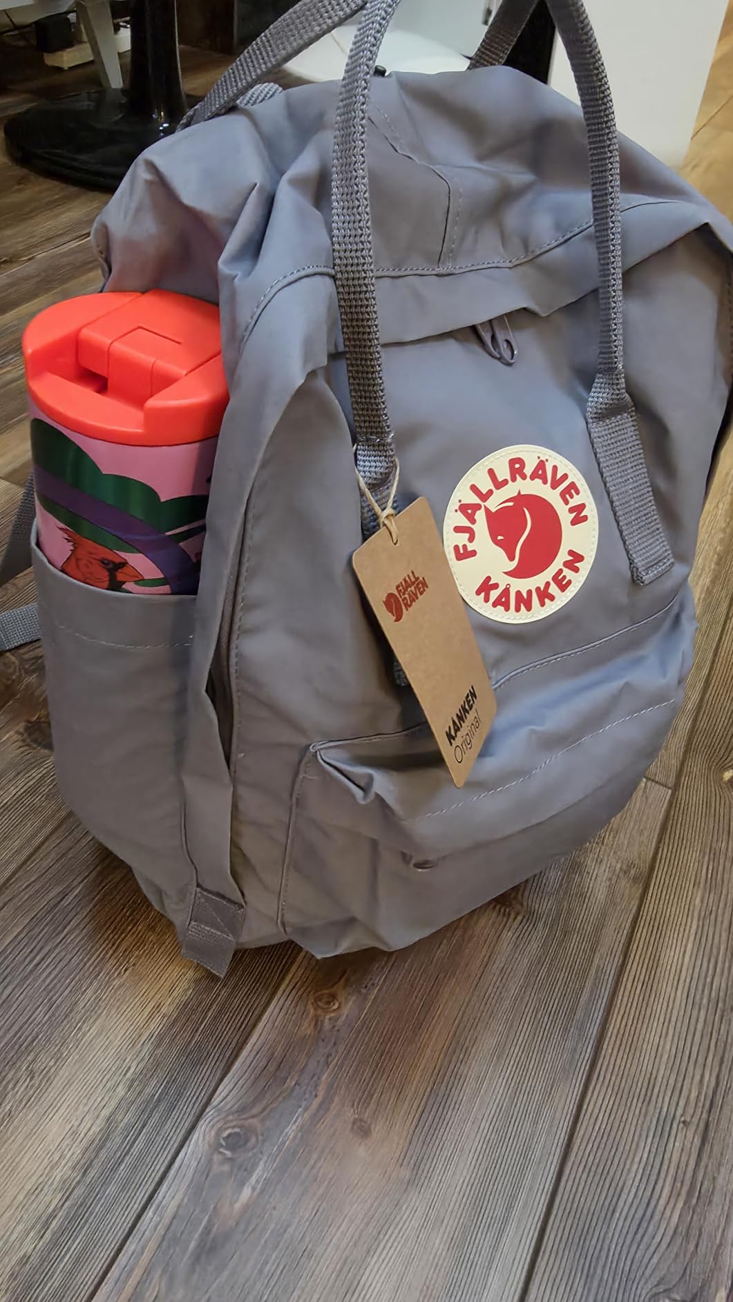 Fjallraven Kanken Backpack - Durable Vinylon Fabric, Water-Resistant, Classic Design - School, Travel customer photo 1
