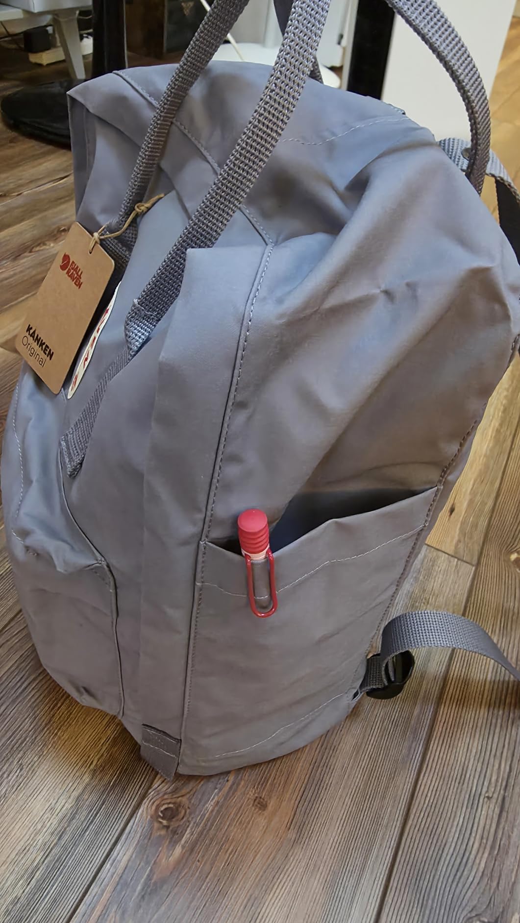 Fjallraven Kanken Backpack - Durable Vinylon Fabric, Water-Resistant, Classic Design - School, Travel customer photo 2