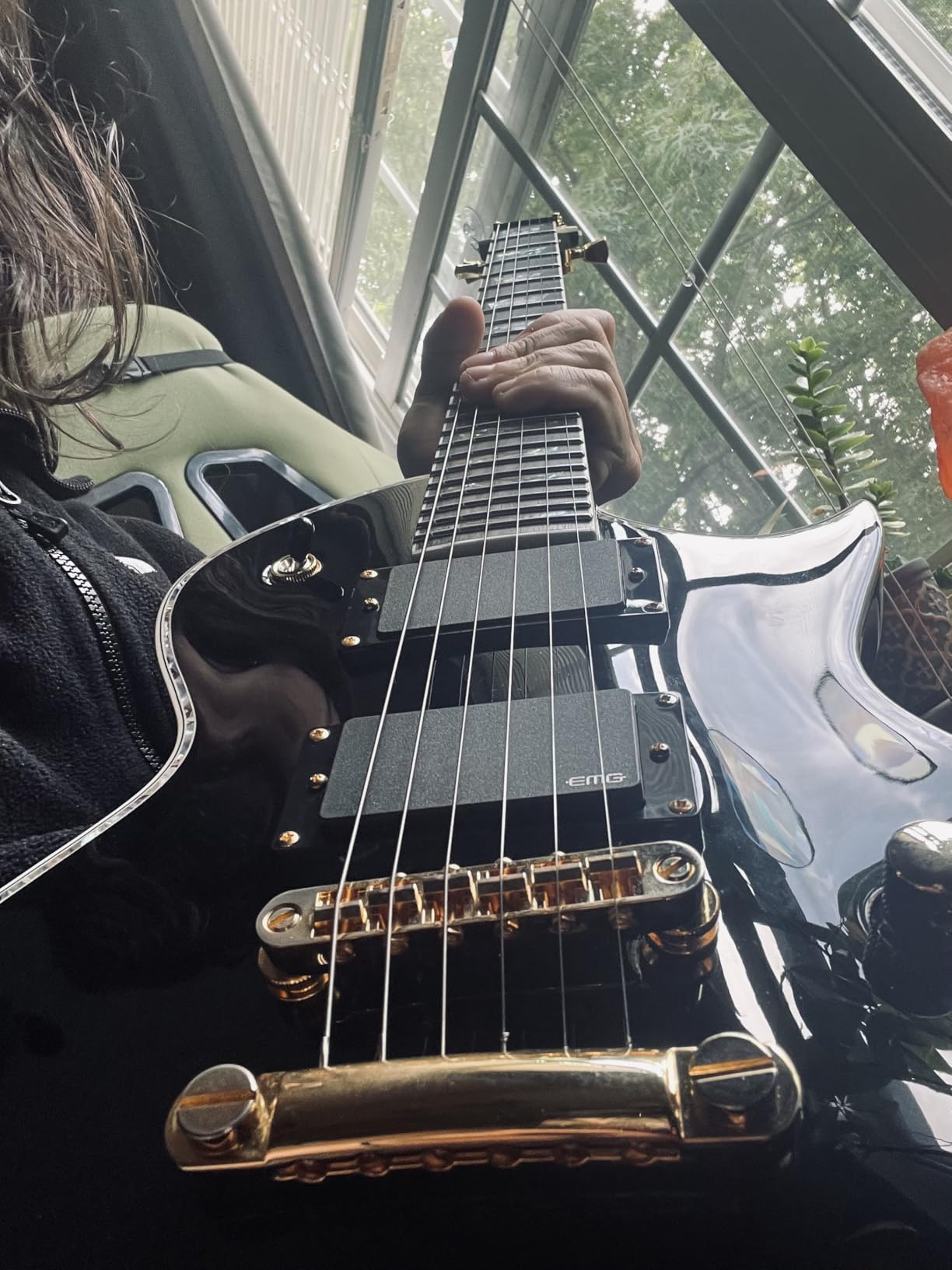 ESP LTD EC-1000 EMG - Vintage Black customer photo 2