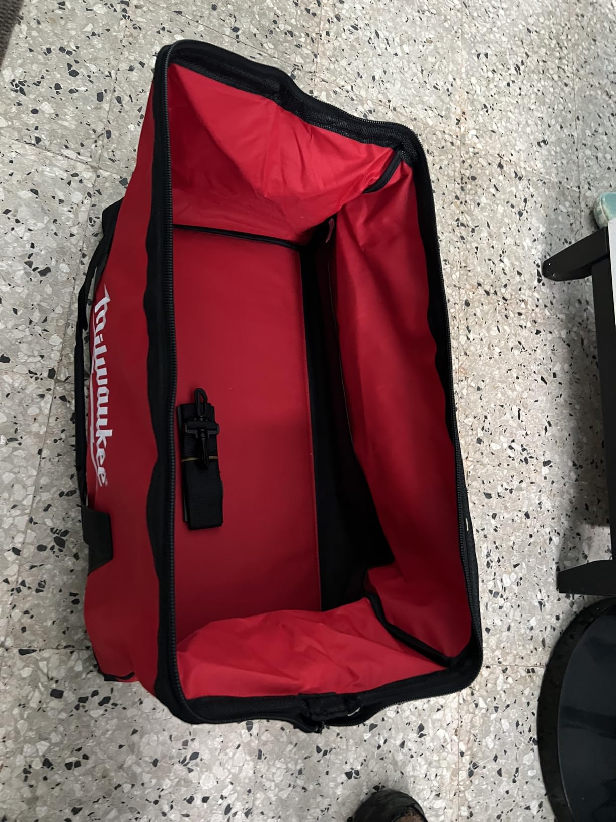 Milwaukee 17 Inch Heavy Duty Canvas Tool Bag with 6 Interior Pockets, Reinforced Bottom, and Strap Ring customer photo 2