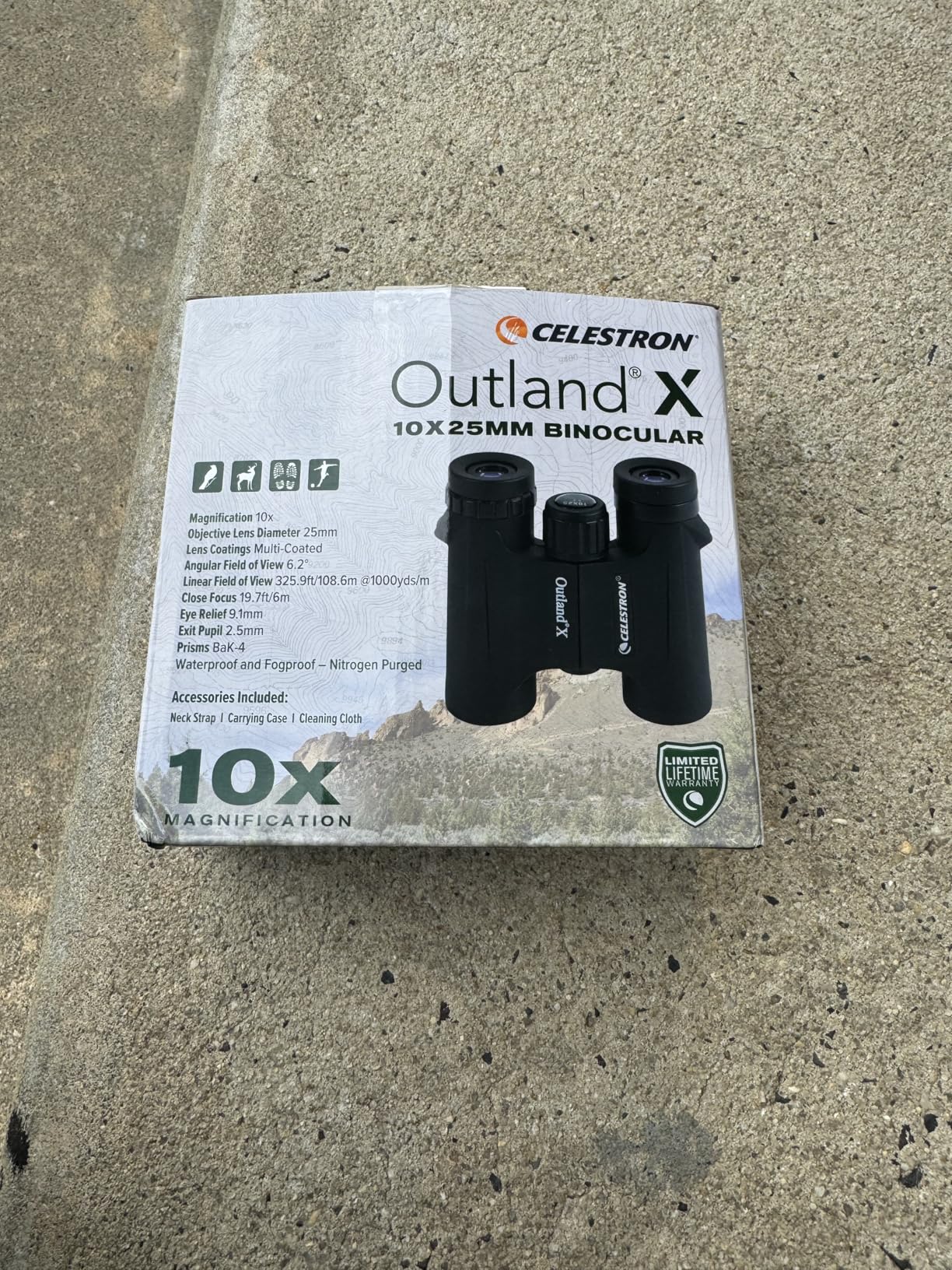 Celestron Outland X 8x25 Binoculars - Ideal for Birding and Outdoors - BaK-4 Prisms - Multi-Coated - Waterproof and Fogproof customer photo 2