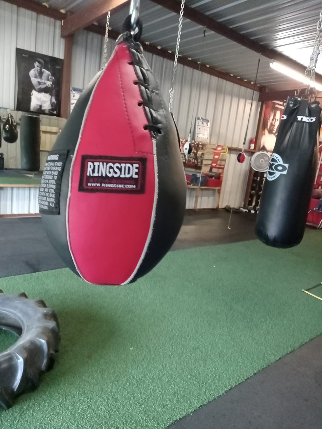 Ringside Maize Slip Ball Boxing Speed Bag customer photo 2