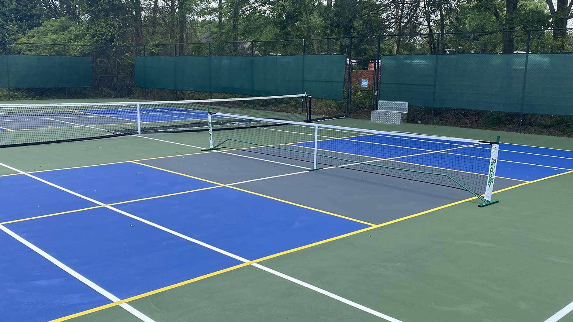 Picklenet - Portable Pickleball Net Official Size | Bag Included | Easy and Fast Assembly | Indoor & Outdoor Use | Heavy Duty Powder-Coated Steel | No-Twist Guarantee | Patented Design | 1 Yr Warranty customer photo 2