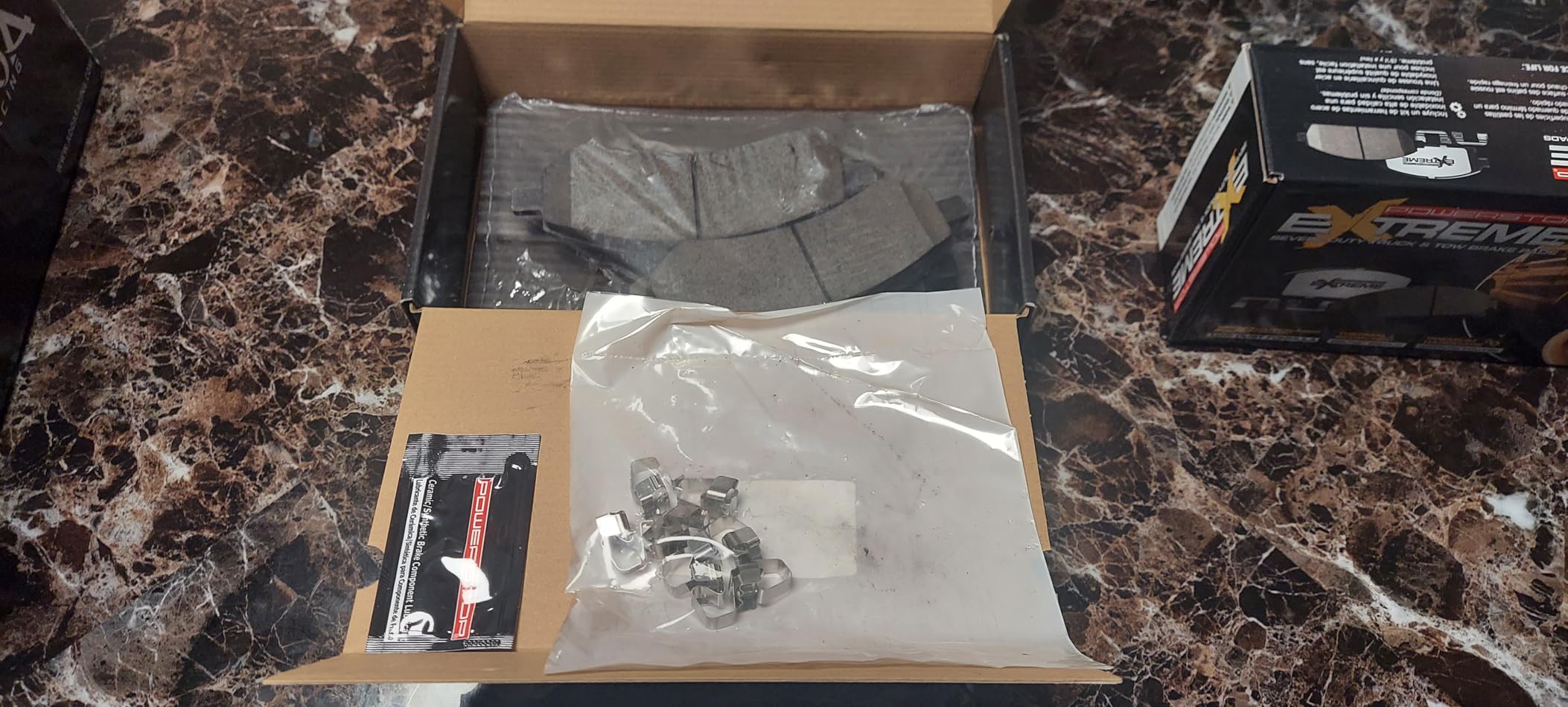 PowerStop Front Brake Pads For Dodge Dakota 2005-10 |Durango 2007-09 |Ram 1500 2006-10| Ram 1500 2011-18 - Z36 Truck & Tow Carbon-Fiber Ceramic Brake Pads With Installation Hardware, Z36-1084 customer photo 1