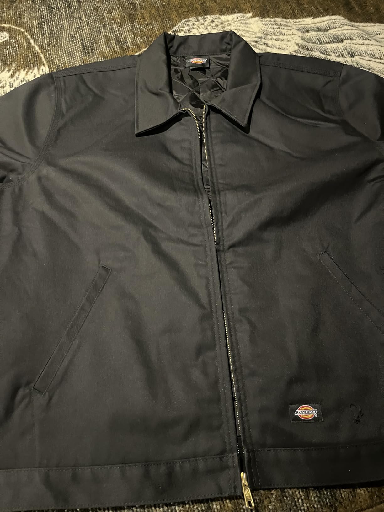 Dickies Men's Insulated Eisenhower Front-Zip Jacket customer photo 2