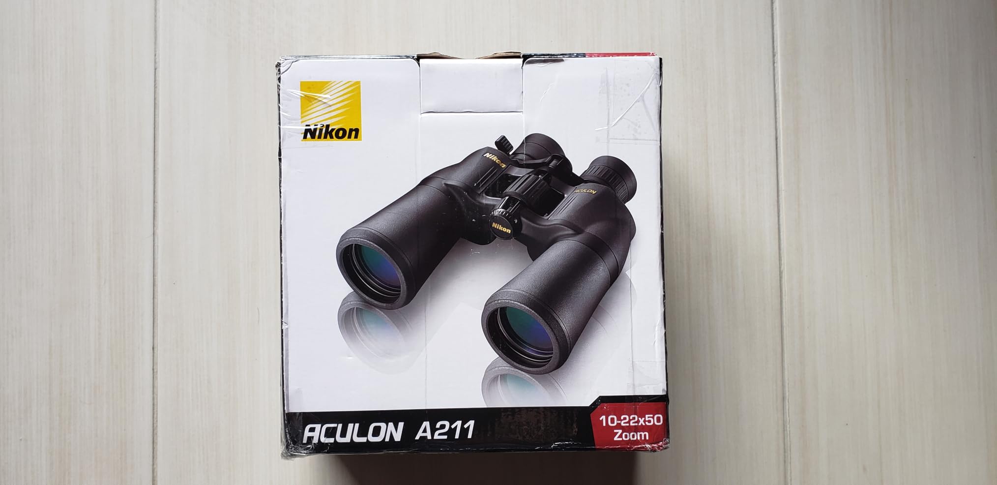 Nikon ACULON A211 10-22x50 Binocular | Multilayer coating, Porro prism Binocular with turn and slide eyecups, Tripod Adaptable | Official Nikon USA Model customer photo 1