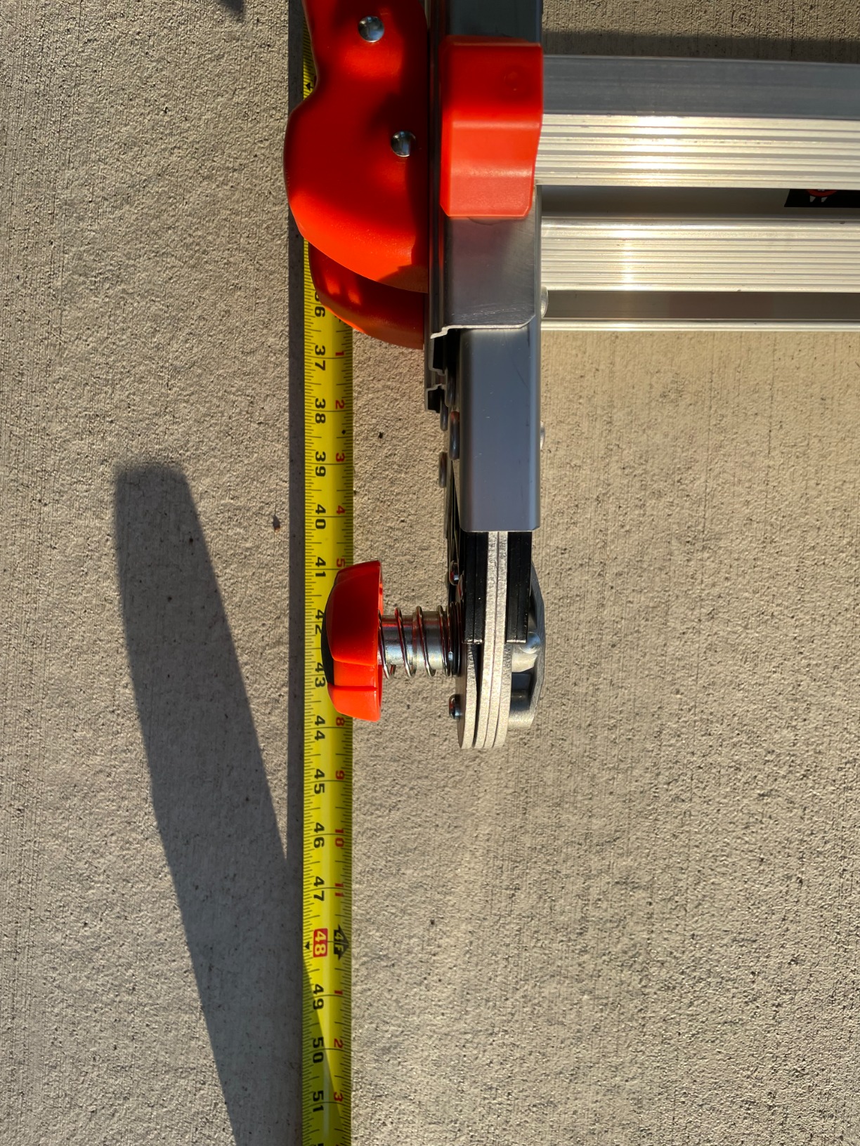 Little Giant Ladders, Velocity with Wheels, M17, 17 Ft, Multi-Position Ladder, Aluminum, Type 1A, 300 lbs Weight Rating customer photo 1