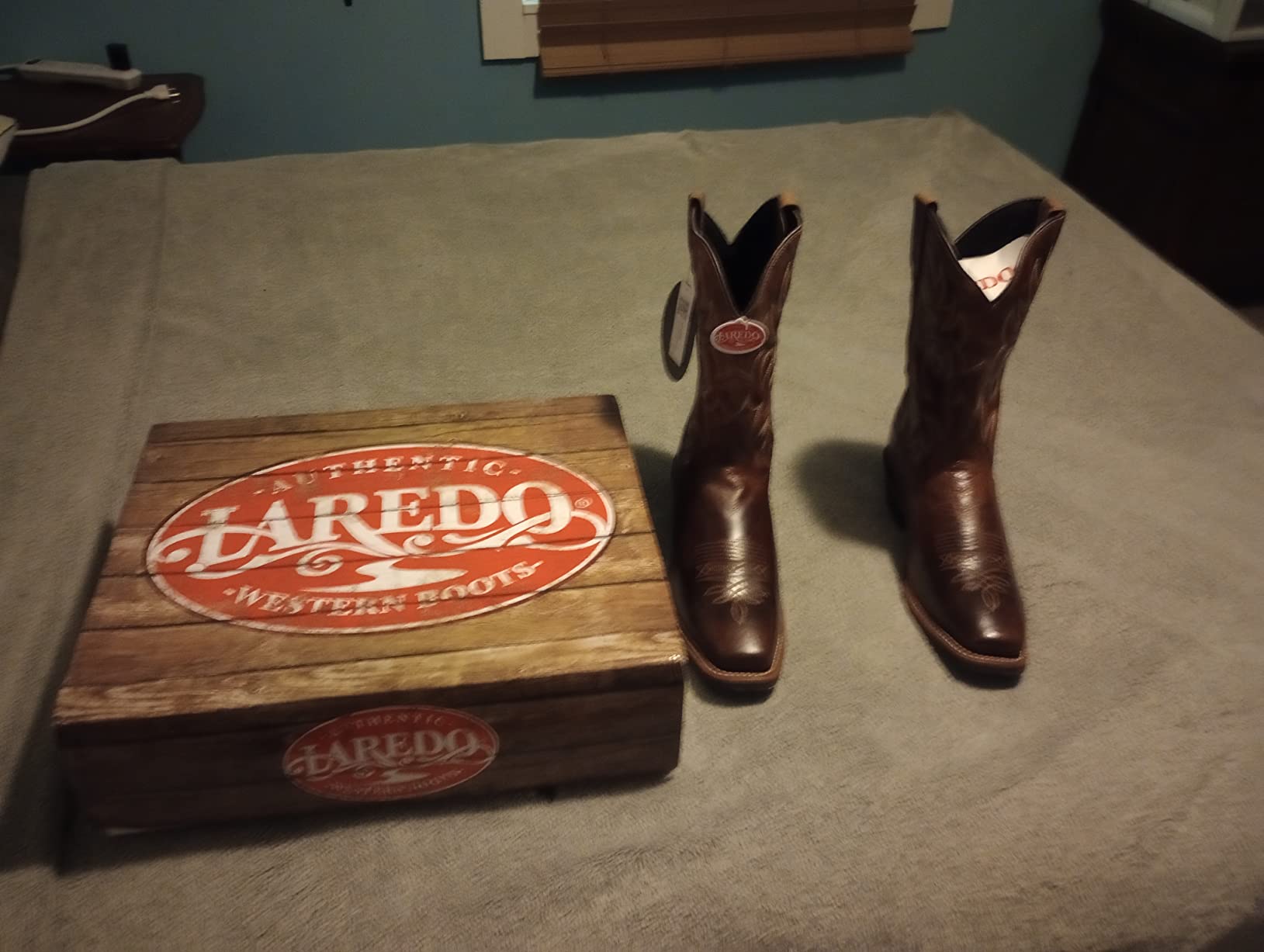 Laredo Mens Breakout Square Toe Casual Boots Mid Calf customer photo 2