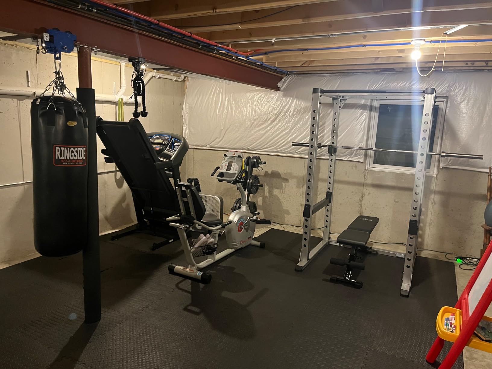 Body-Solid (GPR378 Power Rack - Heavy-Duty Steel Squat Cage with Adjustable Safety Bars and Chin-Up Bar for Home and Light Commercial Gym customer photo 1