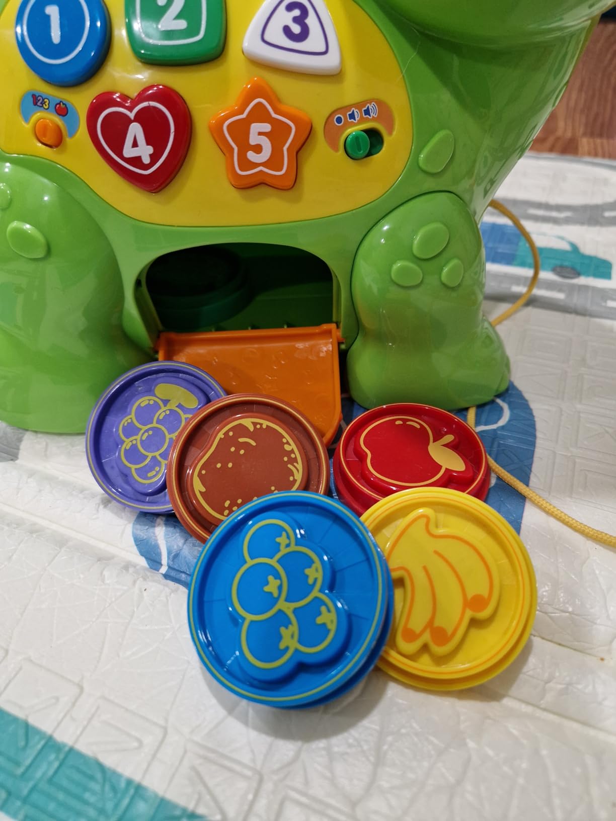 VTech Chomp and Count Dino, Green customer photo 1