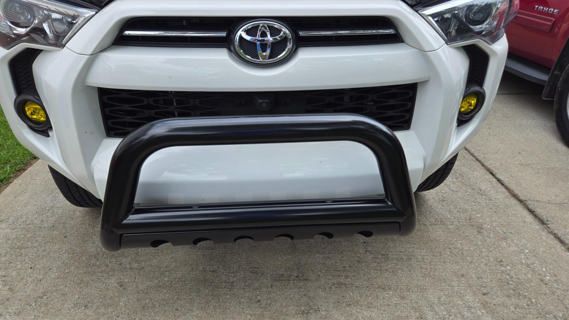 TAC Bull Bar Fit 2010-2024 Toyota 4Runner (Exclude 14-24 Limited/19-22 Nightshade Edition/22-24 TRD Sport) SUV 3 inches Black Front Bumper Guard Grille Guard Push Guard Off Road Accessories customer photo 1