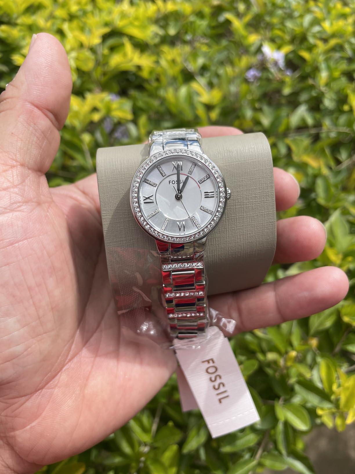 Fossil Women's Virginia Quartz Stainless Steel Three-Hand Watch customer photo 2
