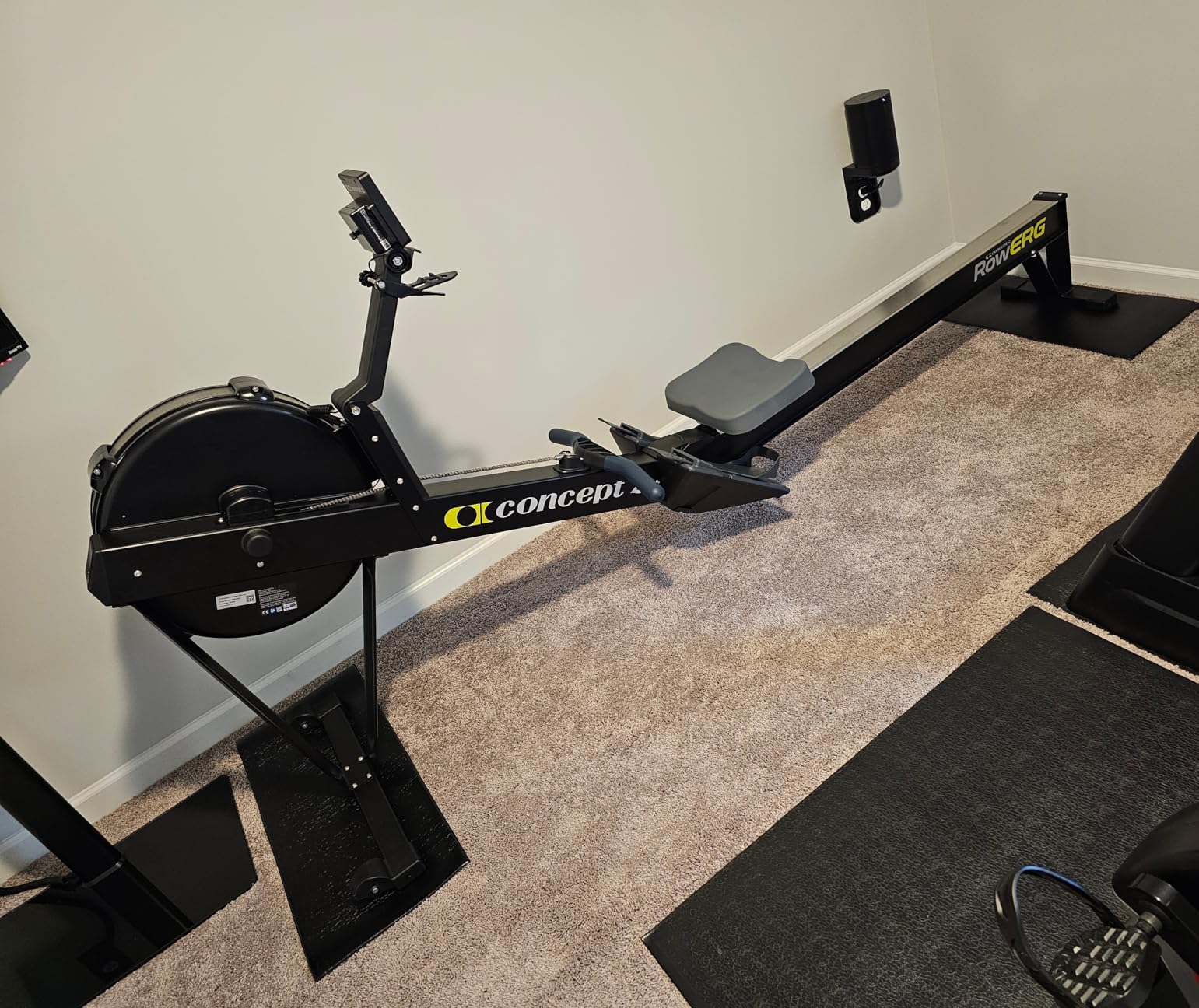 RowErg Indoor Rowing Machine - PM5 Monitor, Device Holder, Adjustable Air Resistance, Easy Storage customer photo 2