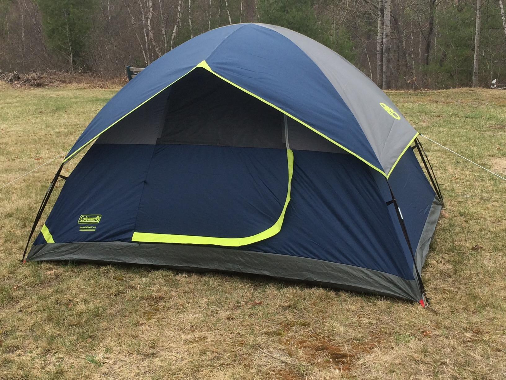 Coleman Sundome Camping Tent with Rainfly, 2/3/4/6 Person Tent Sets Up in 10 Mins, Weatherproof Shelter for Camping, Festivals, Backyard, Sleepovers customer photo 1