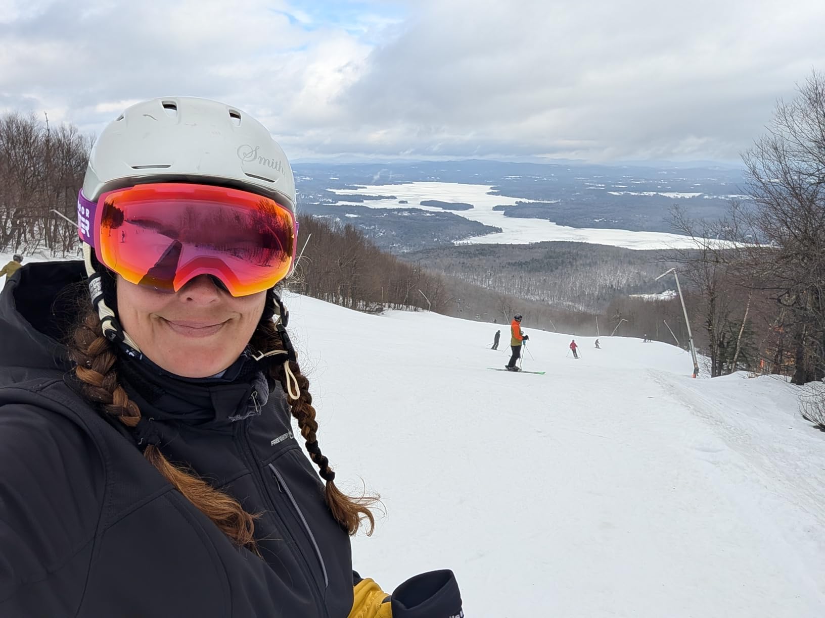 OutdoorMaster Ski Goggles PRO - Frameless, Interchangeable Lens 100% UV400 Protection customer photo 2