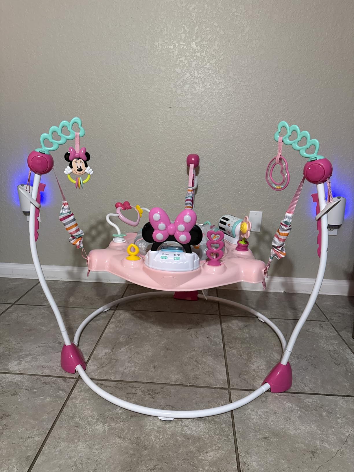 Bright Starts Disney Baby Finding Nemo Sea of Activities Baby Activity Center Jumper with Interactive Toys, Lights, Songs & Sounds, 6-12 Months customer photo 1