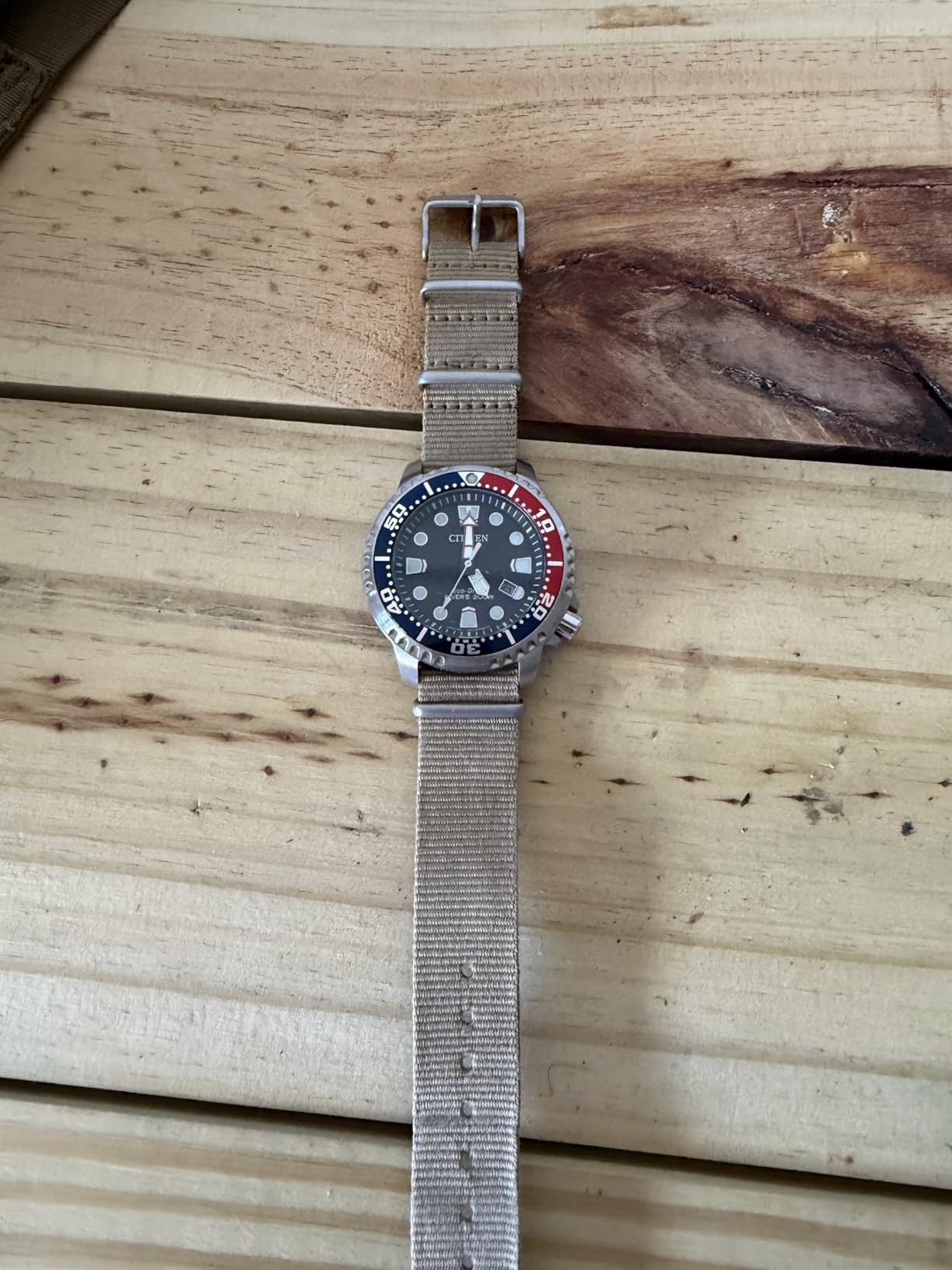 Citizen Promaster Dive Eco-Drive Watch - 3-Hand Date - ISO Certified - Luminous Hands - Rotating Bezel customer photo 1