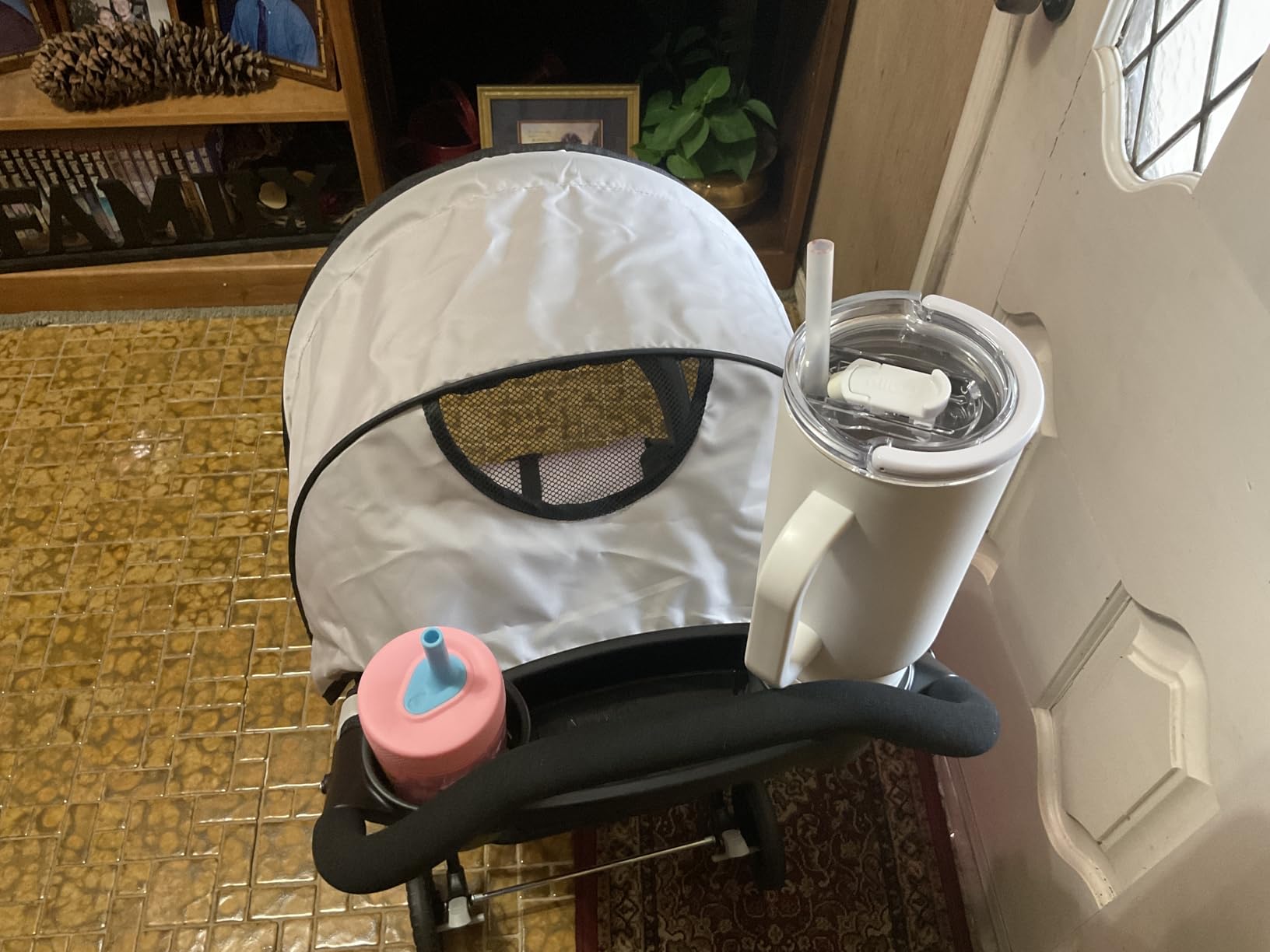 Kolcraft Cloud Plus Lightweight Umbrella Stroller for Toddlers with Reclining Seat, Large Storage Basket, Canopy, Infant & Parent Trays, Compact Fold for Travel, Durable Frame customer photo 1