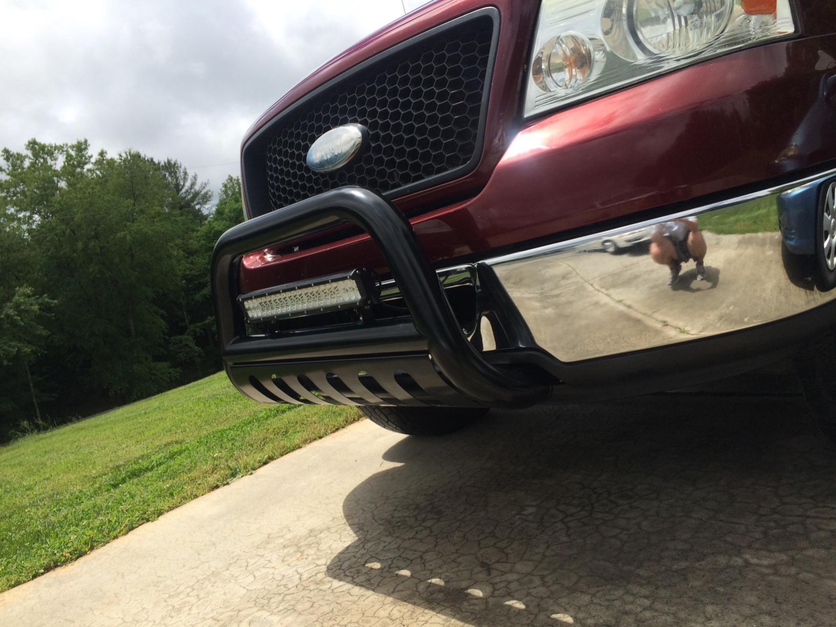 TAC Bull Bar Fits 2004-2026 Ford F150 (Exclude Heritage edition/all F150 Raptor models/2020-2022 Diesel models)|2022-2026 F150 lightning EV|2003-2017 Expedition 3