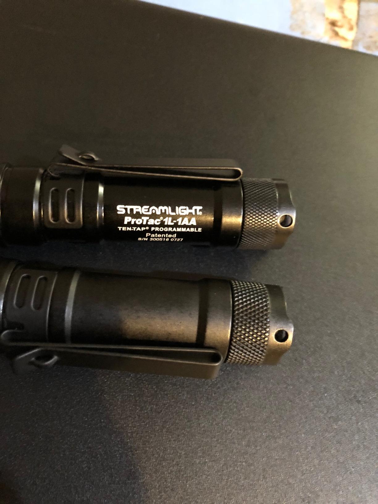 Streamlight 88061 ProTac 1L-1AA 350-Lumen Dual Fuel Professional Tactical Light, Black customer photo 1