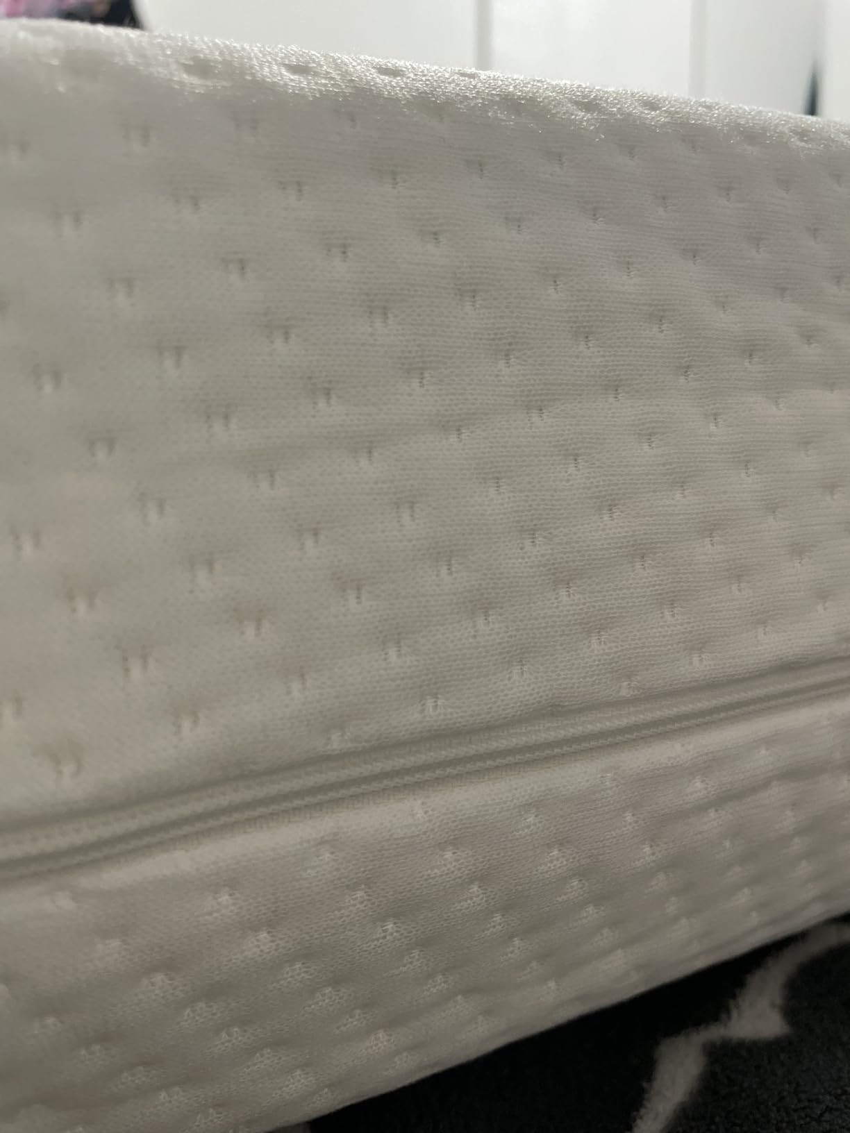 Milliard Premium Infant Crib and Toddler Mattress, CertiPUR-US Certified - Fits All Standard Crib and Toddler Beds, Machine Washable and Waterproof Cover - Flip Dual Stage System, Colchón de Cuna customer photo 1