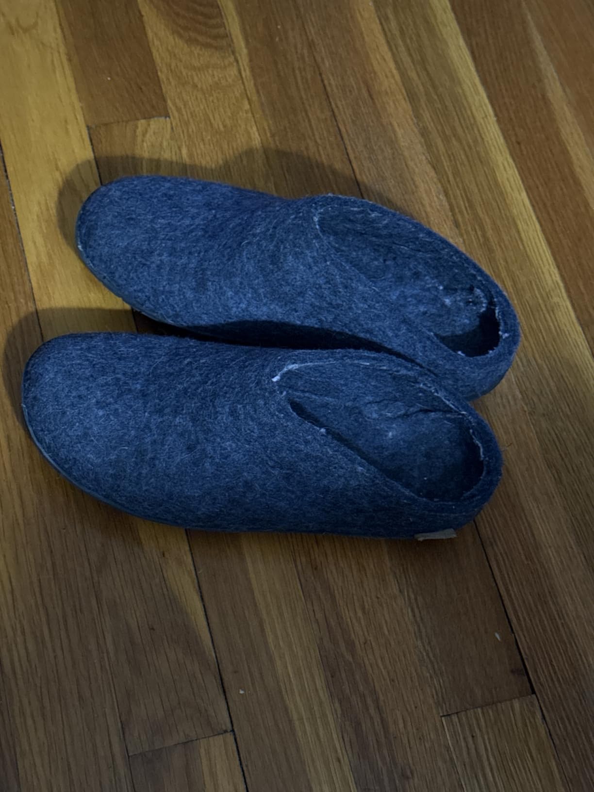 Glerups 100% Quality Wool Mix Slipper with Rubber Sole - Unisex customer photo 1