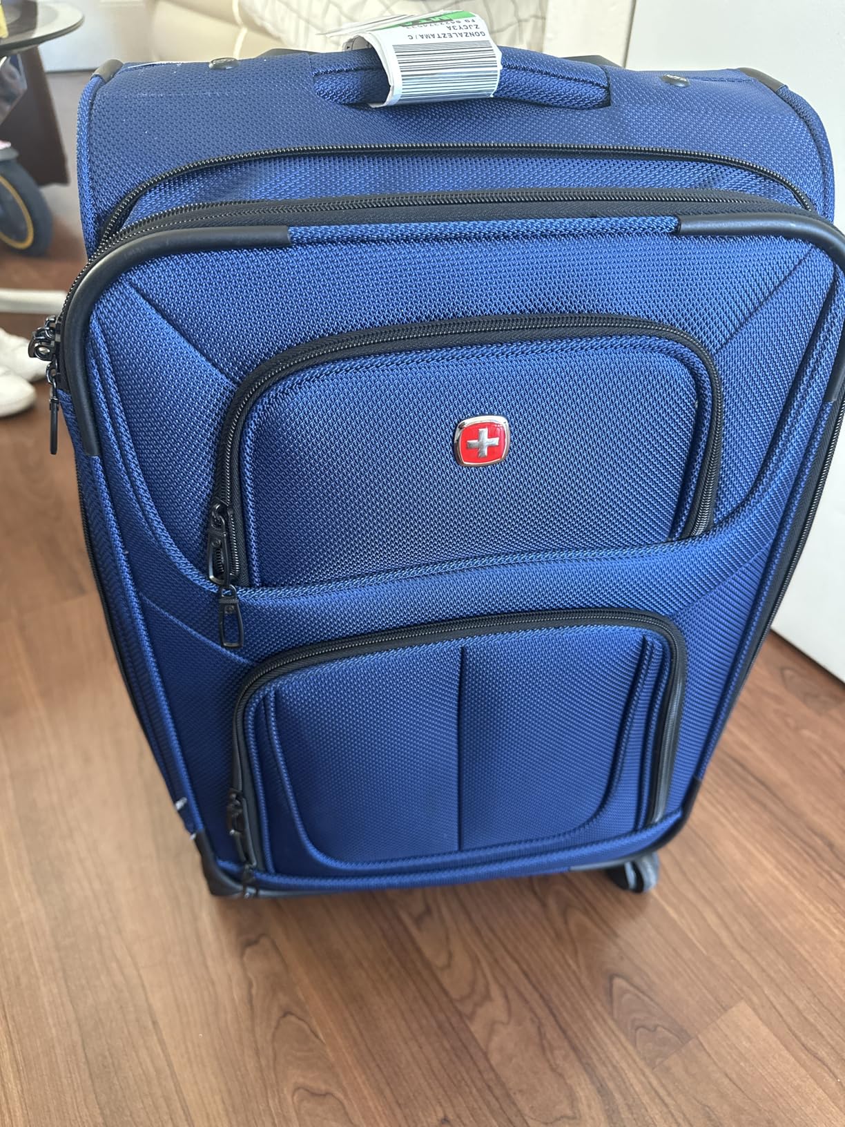 Samsonite Sion Softside Expandable Spinner Luggage Durable Lightweight Travel Suitcase, Black, 3-Piece Set (21/25/29) customer photo 1