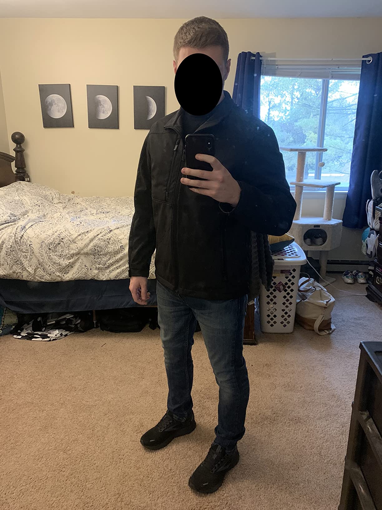 Weatherproof Men's Softshell Jacket - Wind & Water Resistant - Breathable, Lightweight Outdoor Coat customer photo 2