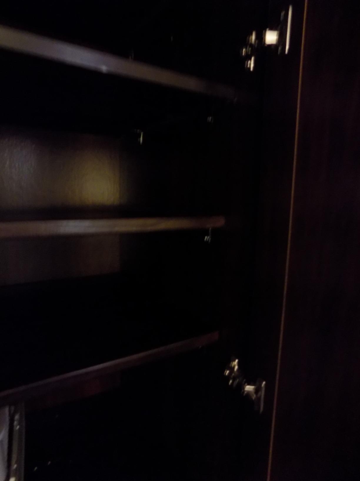 Sauder Palladia Armoire, Vintage Oak finish customer photo 2