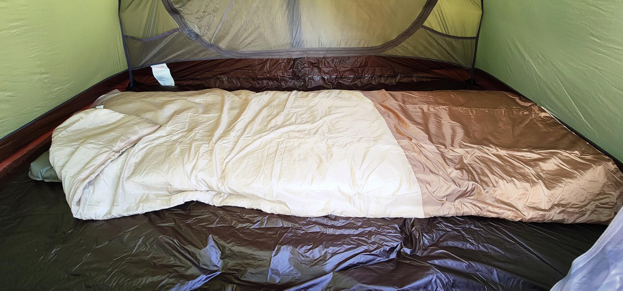 Naturehike Lightweight Compact Sleeping Bag, 59°F/32°F Envelope Ultralight Backpacking Sleeping Bag Portable, Waterproof with Compression Sack customer photo 1