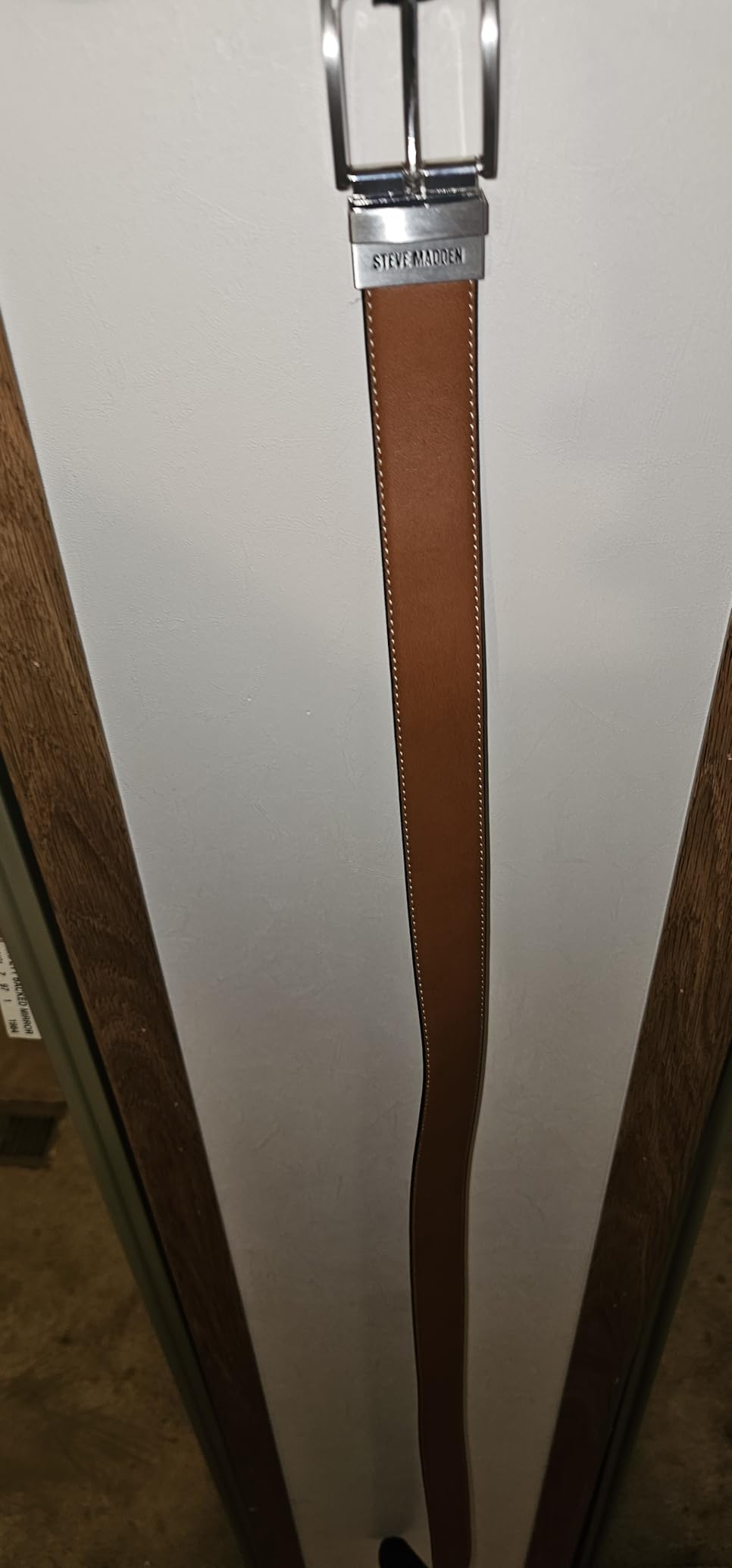 Steve Madden Men's Reversible Men's Dress Casual Every Day Leather Belt customer photo 2