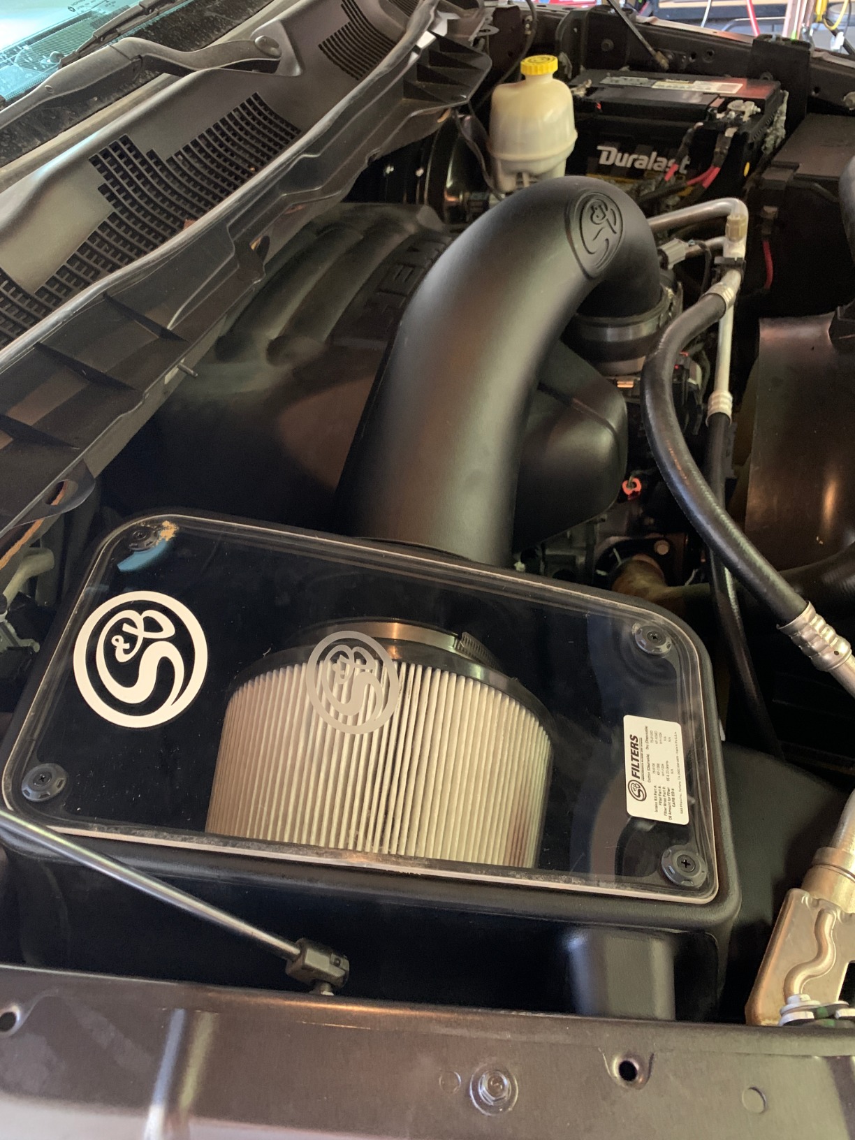 S&B Filters 75-5106 Cold Air Intake For 2009-2019 Dodge Ram 1500/2500/3500 Classic Body Style 5.7L Hemi (Oiled Cleanable, 8-ply Cotton Filter) customer photo 1
