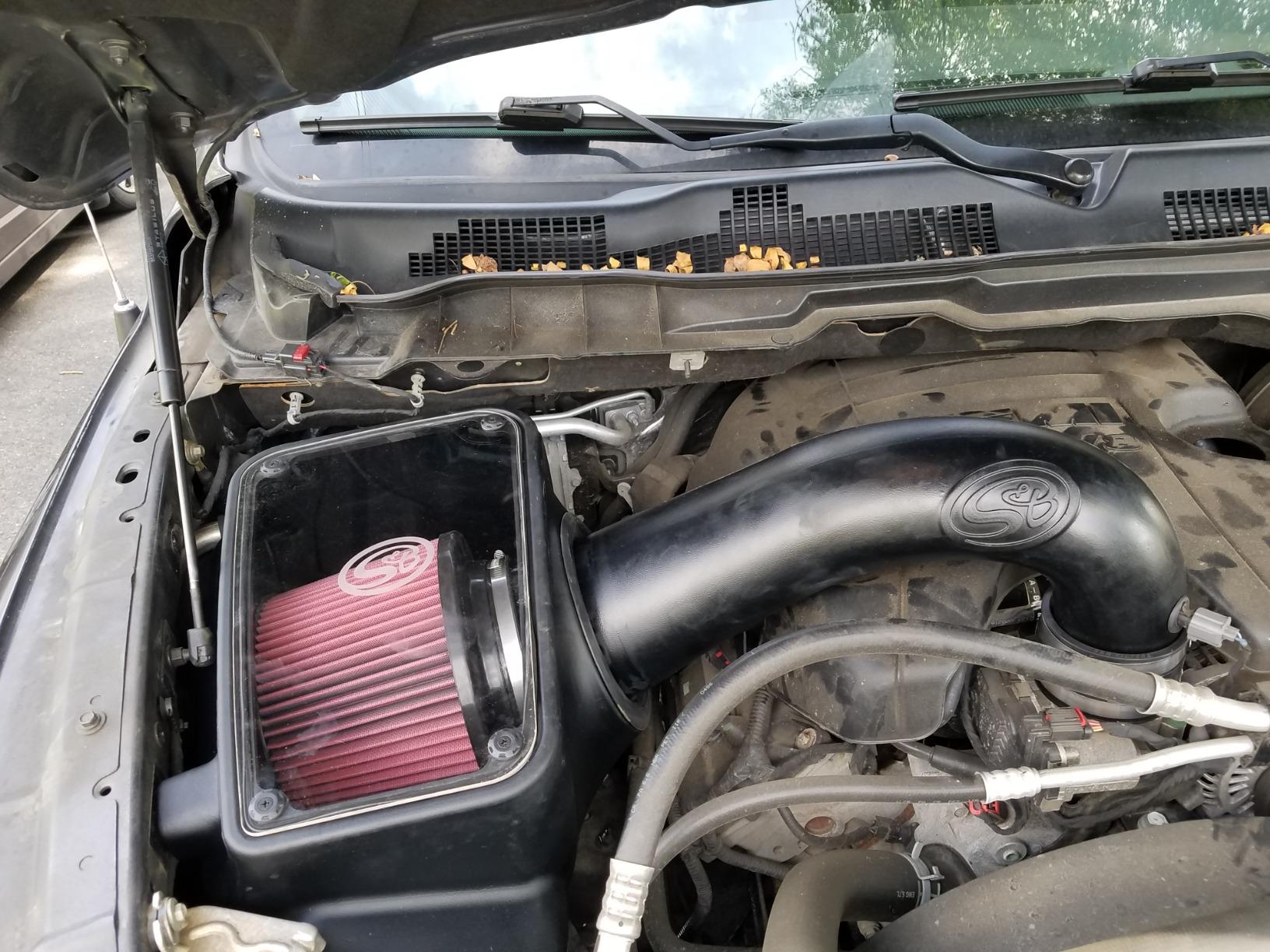 S&B Filters 75-5106 Cold Air Intake For 2009-2019 Dodge Ram 1500/2500/3500 Classic Body Style 5.7L Hemi (Oiled Cleanable, 8-ply Cotton Filter) customer photo 2