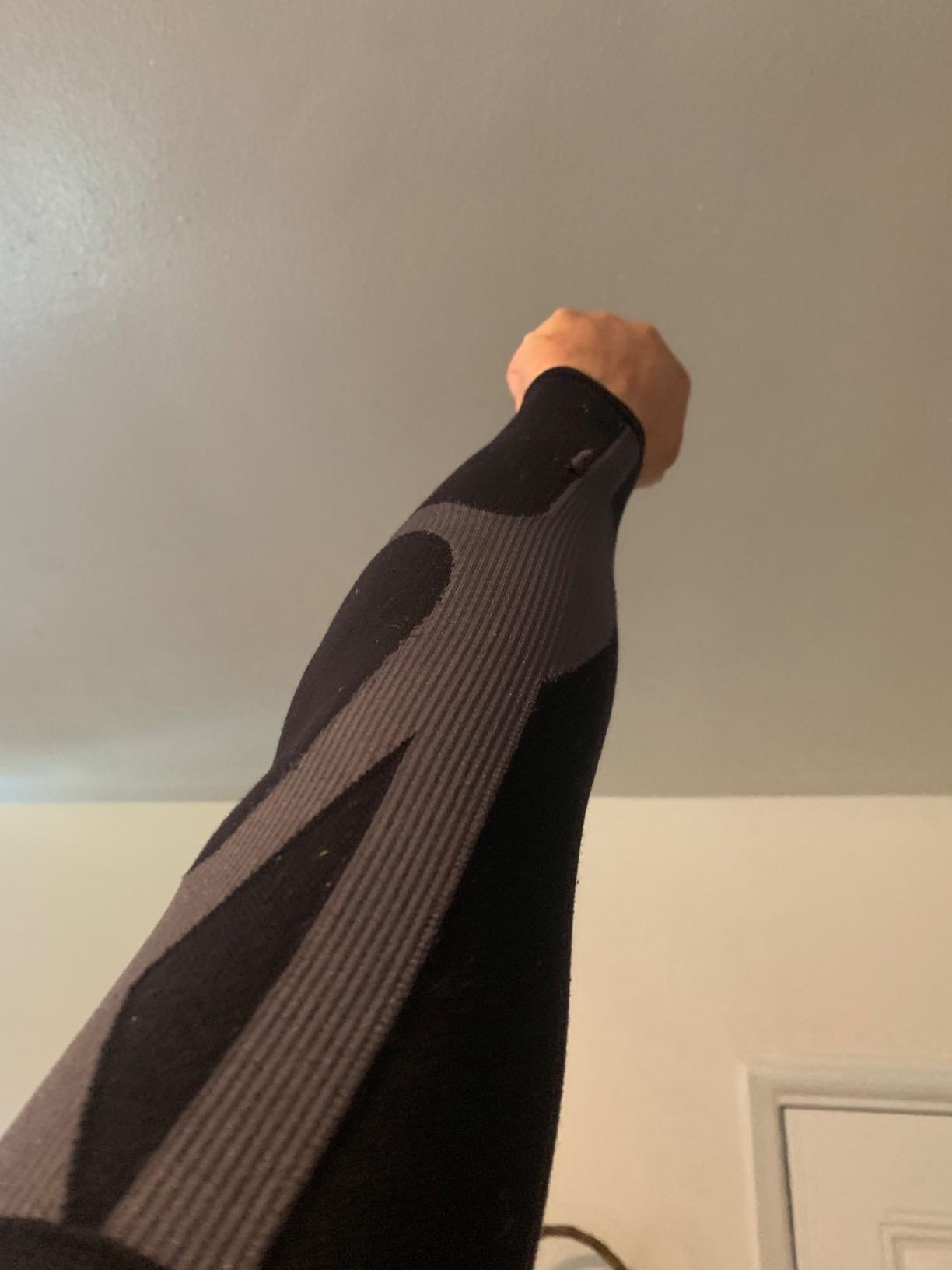 B-Driven Sports Graduated Compression Arm Sleeves, Medical Grade 20-30mmHg, For Baseball, Basketball, and more - 4 Colors customer photo 2