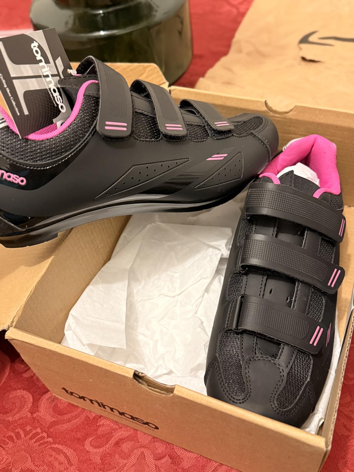 Tommaso Pista 100 SPD & Peloton Shoes for Women-Ready to Ride with Peloton Delta Cleat or SPD Cleats for Various Indoor Bikes customer photo 1