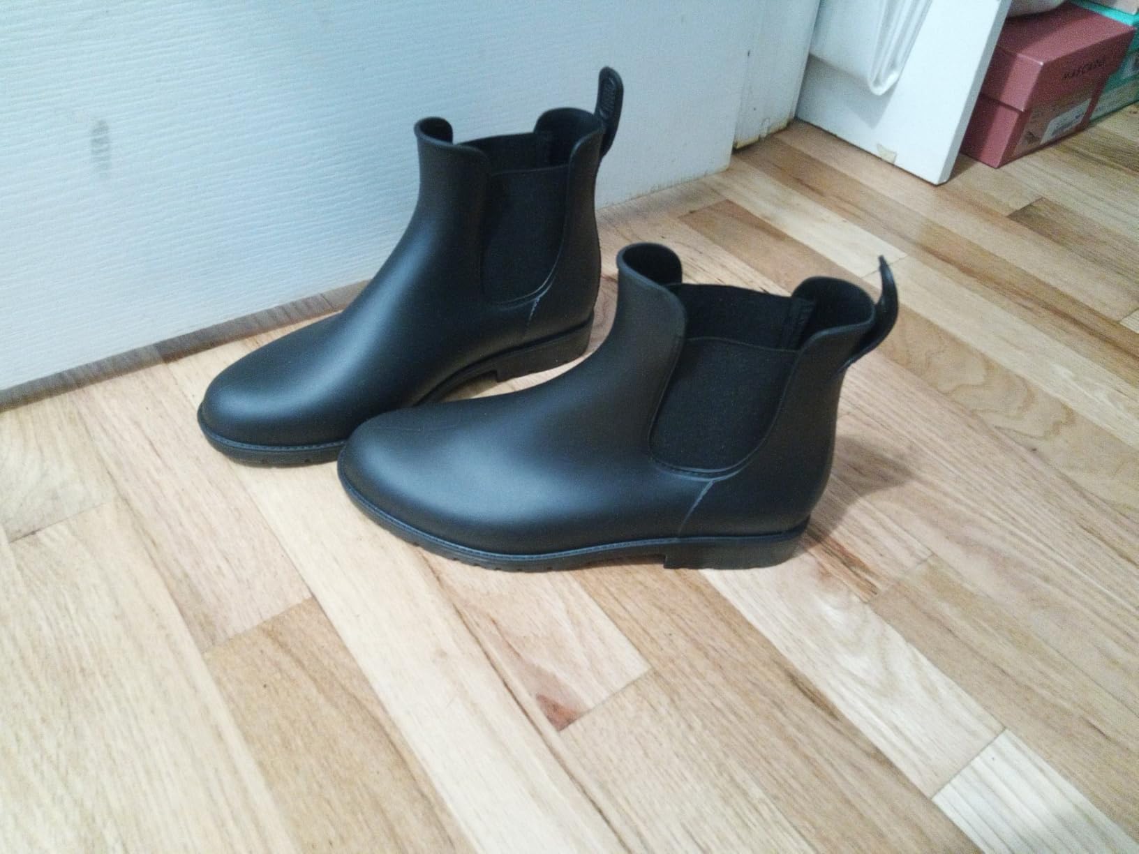 Asgard Women's Ankle Rain Boots Waterproof Chelsea Boots customer photo 2