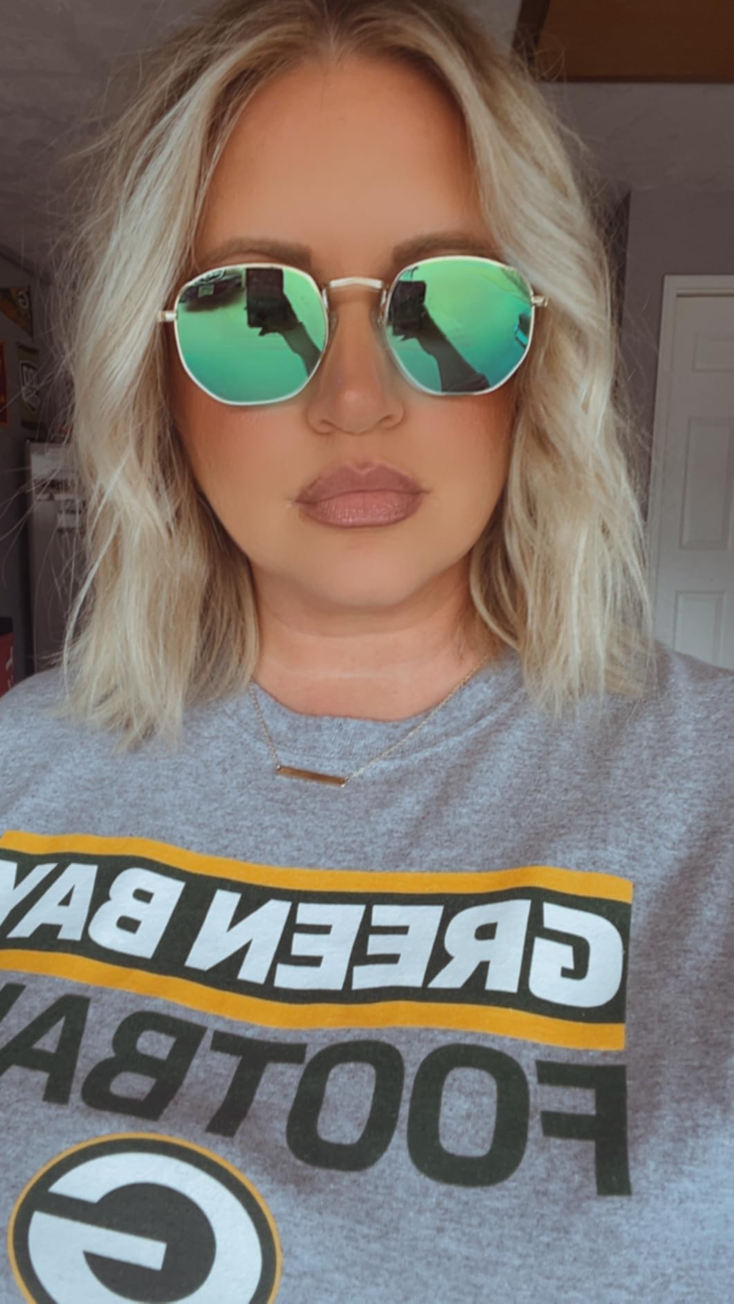 Square Polarized Sunglasses for Women Men Small Hexagonal Polygon Shades SJ1072 customer photo 2