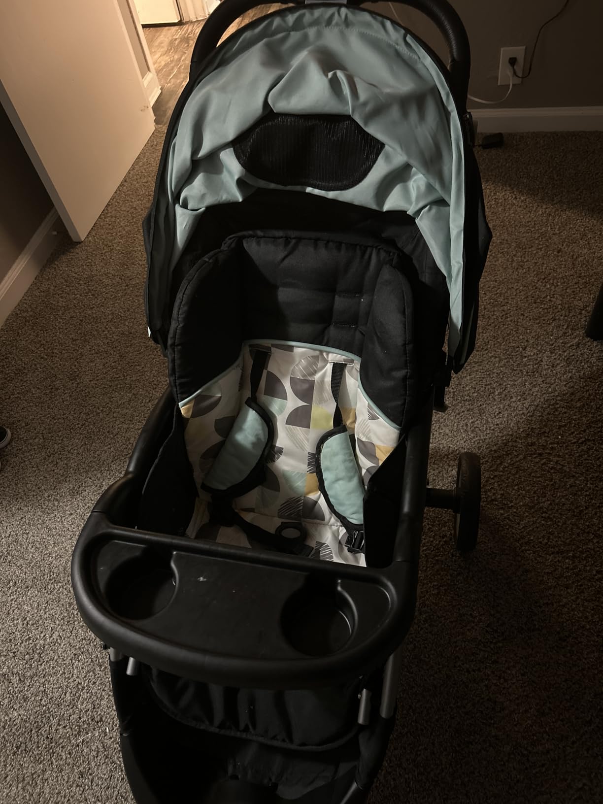Baby Trend EZ Ride 35 Travel System, Stroller and Infant Car Seat Combo, Doodle Dots customer photo 2