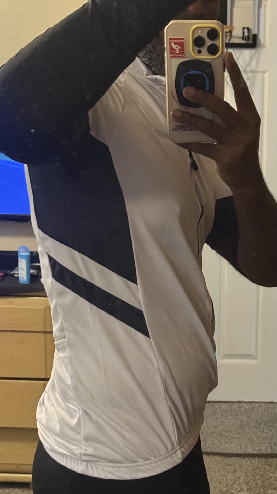 ARSUXEO Men's Short Sleeves Cycling Jersey Bicycle Biking Bike Shirt customer photo 2