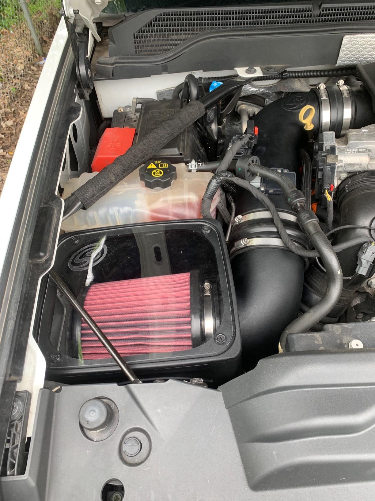 S&B Filters 75-5075-1 Cold Air Intake For 2011-2016 Chevy/GMC Duramax 6.6L (Oiled Cleanable, 8-ply Cotton Filter) customer photo 1