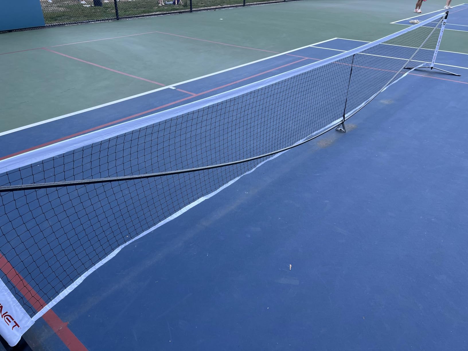 Swiftnet 2.1 Portable Pickleball net System - Durable and Lightweight Pickle Ball Net for Indoor and Outdoor Use Pickleball Nets for Competitive and Recreational Play customer photo 1