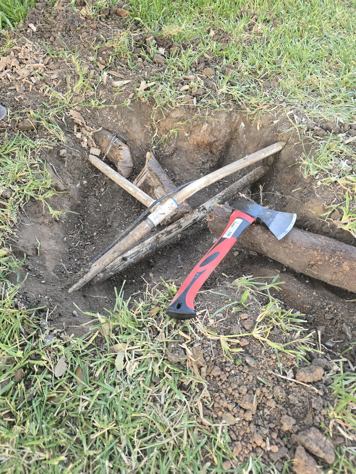 INTERTOOL Hatchet for Chopping Wood and kindling - Small Hand Axe for Camping Firewood - 15