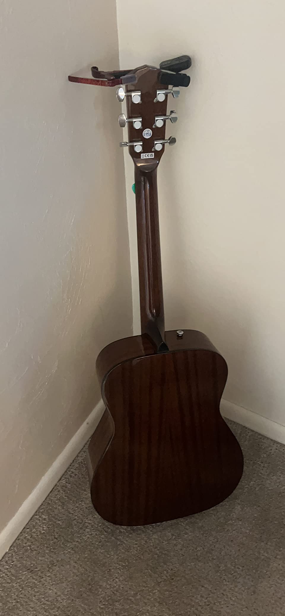 Fender CC-60S Solid Top Concert Acoustic Guitar, with 2-Year Warranty, Natural customer photo 1