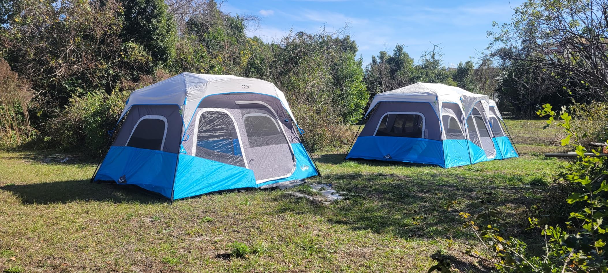CORE Instant Cabin Tents with LED Lights Family Multi Room Lighted Pop Up Tents customer photo 2