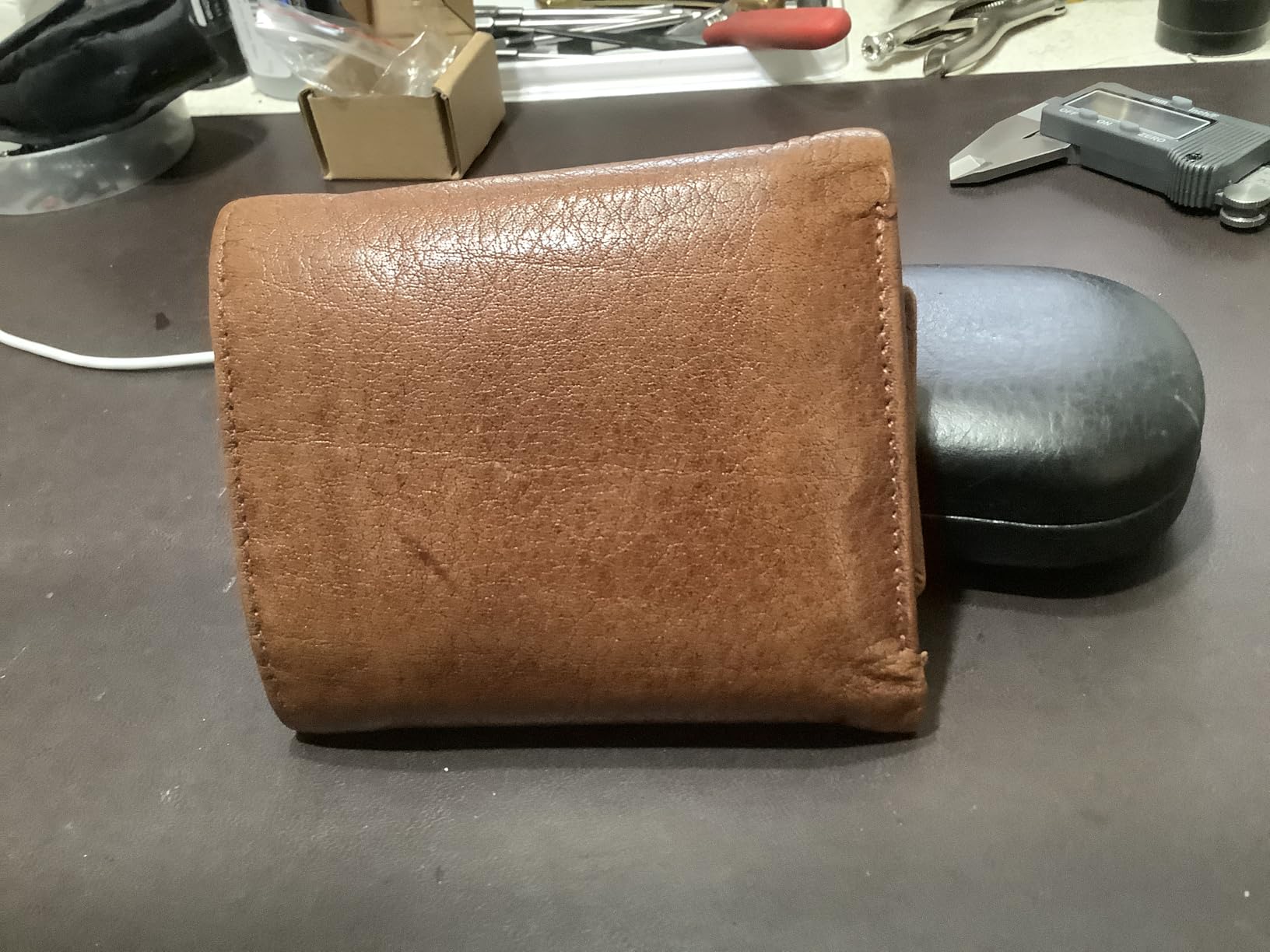 Best Leather Men's RFID Trifold Wallet With ID Great Outdoor Wallet customer photo 2