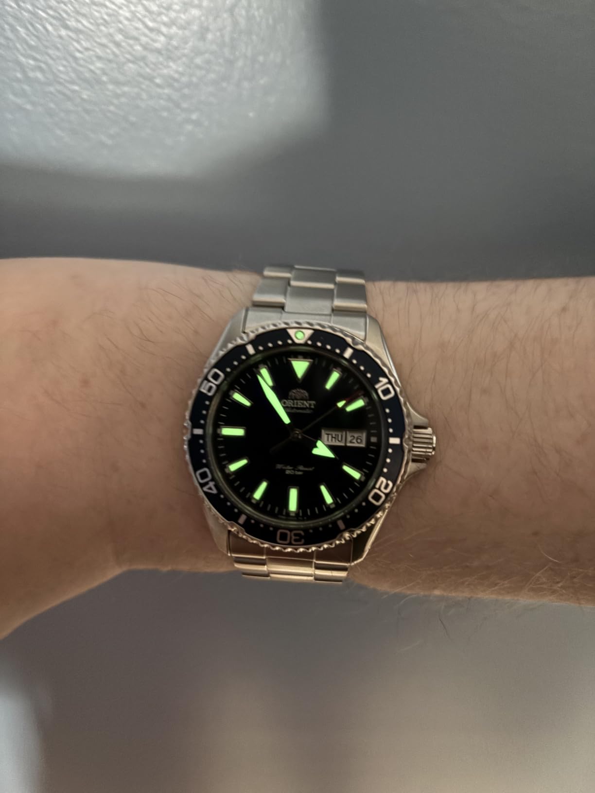Orient Kamasu/Mako III Automatic Dive Watch - Sapphire Crystal - Screw Crown - 200m customer photo 1