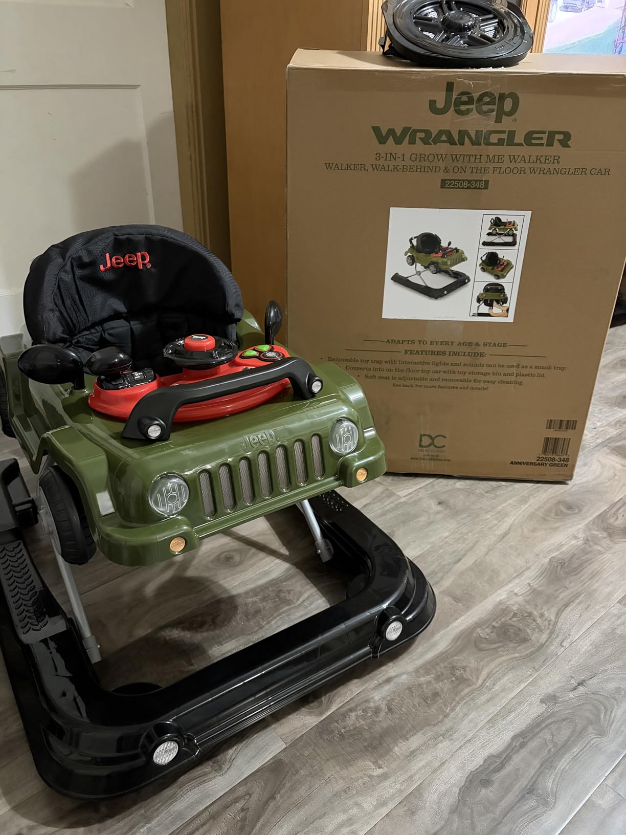 Jeep Classic Wrangler 3-in-1 Grow With Me Activity Walker customer photo 1