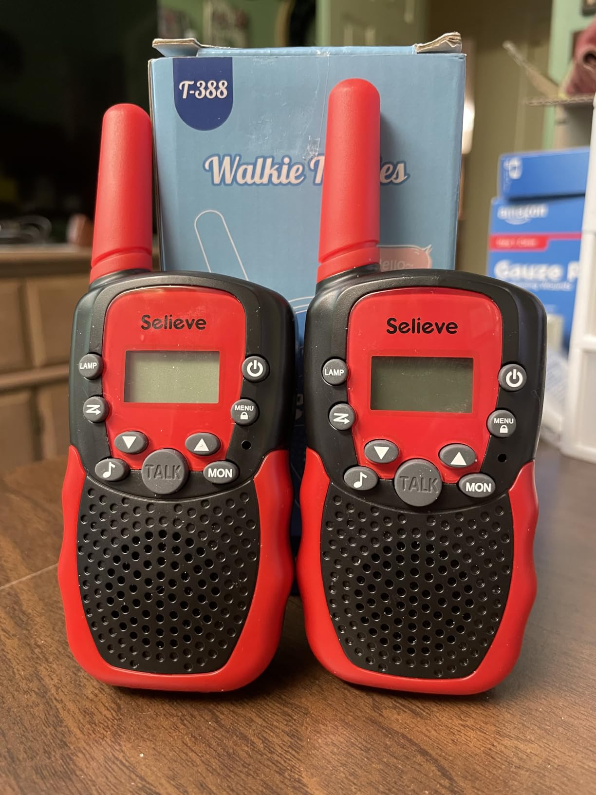 Selieve Toys for 3-12 Year Old Girls Boys, Walkie Talkies for Kids 22 Channels 2 Way Radio Toy with Backlit LCD Flashlight, 3 Miles Range for Outside, Camping, Hiking customer photo 2