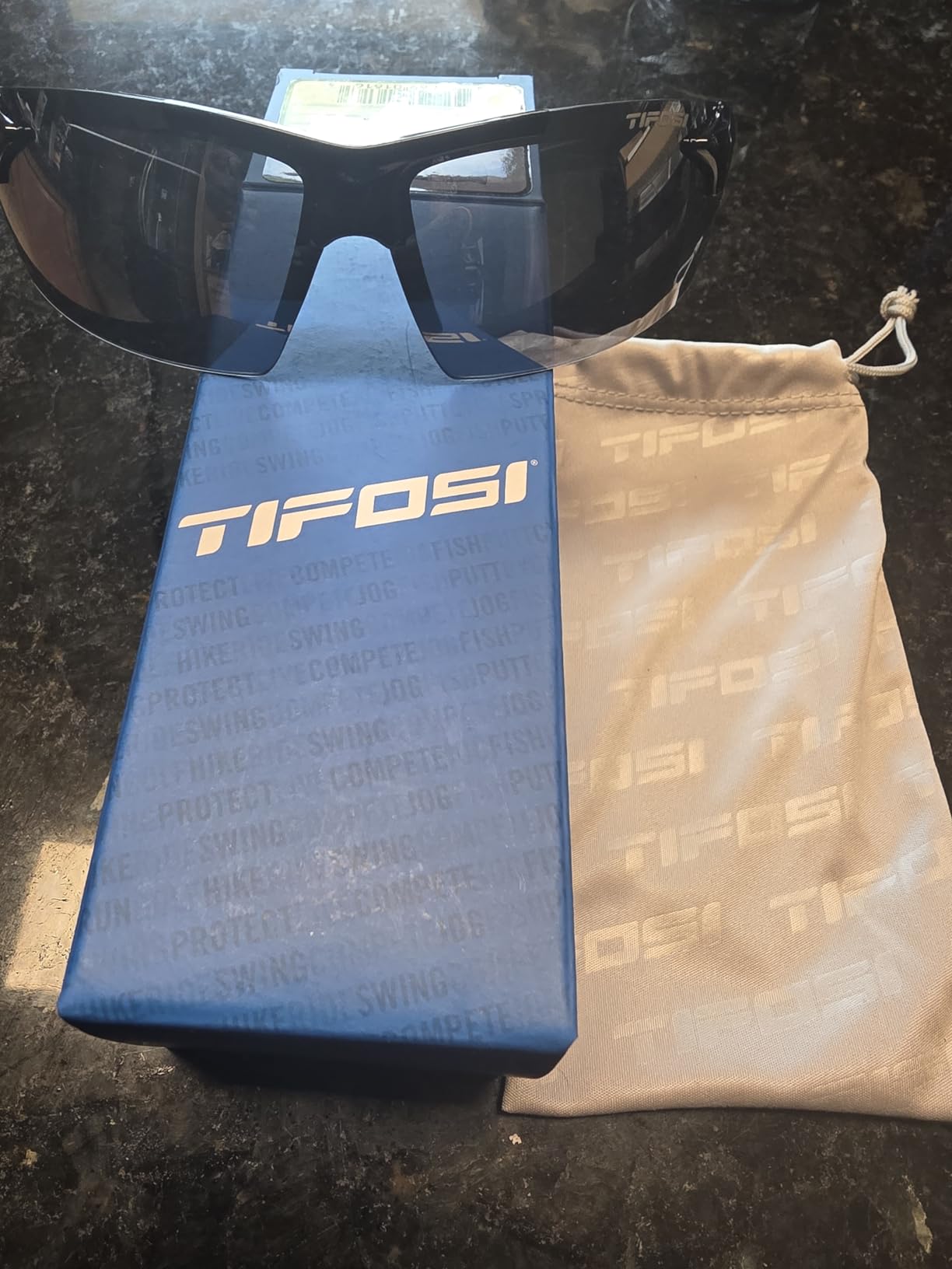 Tifosi Track Sport Men & Women Sunglasses - Ideal For Baseball, Golf, Pickleball, Running and Tennis customer photo 2